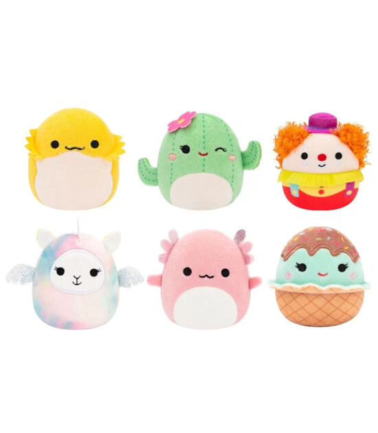 Squishmallows Micromallows Set (6 Adet) - Archie the Axolotl