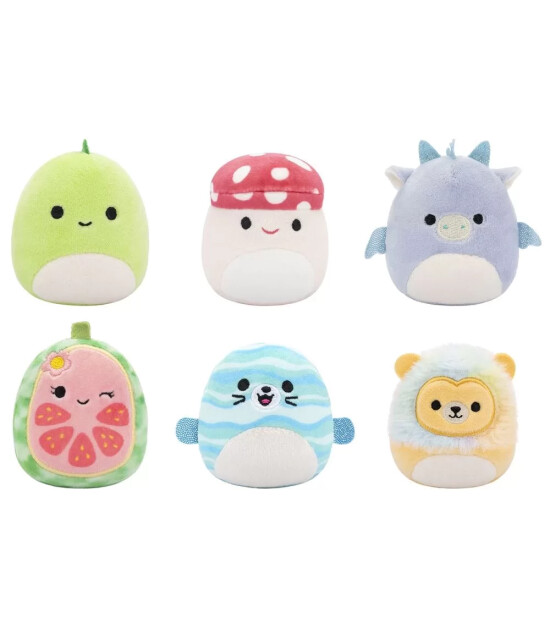 Squishmallows Micromallows Set (6 Adet) - Danny the Dinosaur