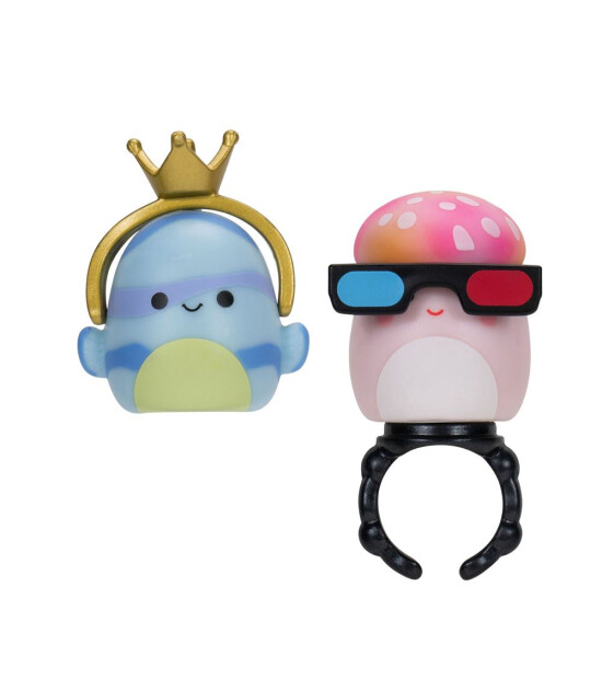 Squishmallows Squish-a-longs 8 Figür + Yüzük Set Seri 2 AL0025