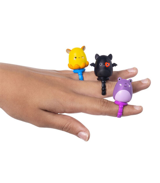 Squishmallows Squish-a-longs 8 Figür + Yüzük Set Seri 2 AL0025
