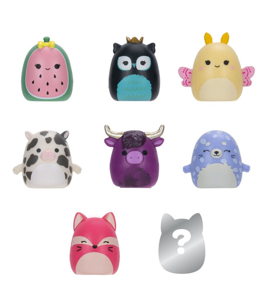 Squishmallows Squish-a-longs 8 Figür + Yüzük Set Seri 2 AL0084