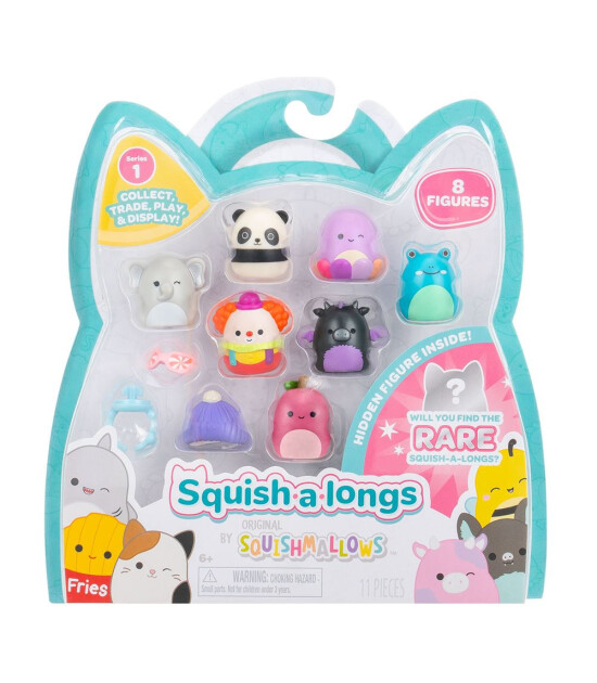 Squishmallows Squish-a-longs Fig&uuml;r ve Y&uuml;z&uuml;k Seti