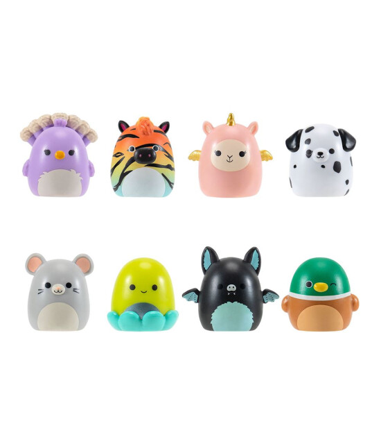 Squishmallows Squish-a-longs 1. Seri Fig&uuml;r ve Y&uuml;z&uuml;k Seti (8 Adet)