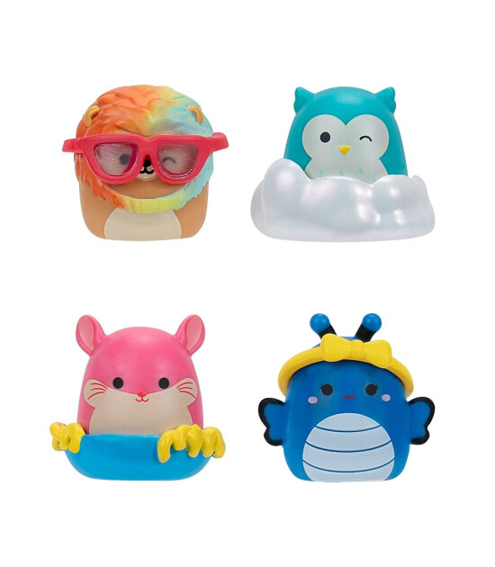Squishmallows Squish-a-longs 14 Figür + Yüzük Set Seri 1 AL0029