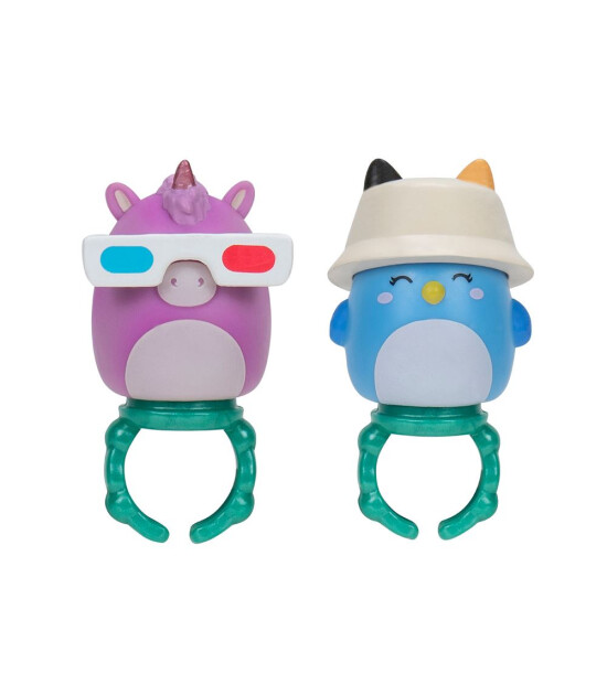 Squishmallows Squish-a-longs 25 Figür + Yüzük Set Seri 1 AL0033
