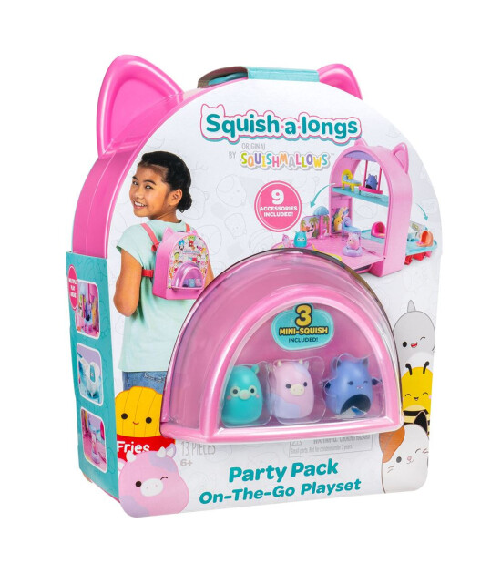 Squishmallows Squish-a-longs Çantalı Oyun Seti AL0037