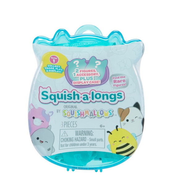Squishmallows Squish-a-longs 2 Figür + Yüzük Sürpriz Paket Seri 1 AL0049