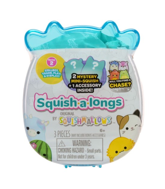 Squishmallows Squish-a-longs Yüzük + 2 Figür Set 2