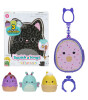Squishmallows Squish-a-longs 3 Figür + Yüzük Çantalı Sürpriz Paket Seri 2