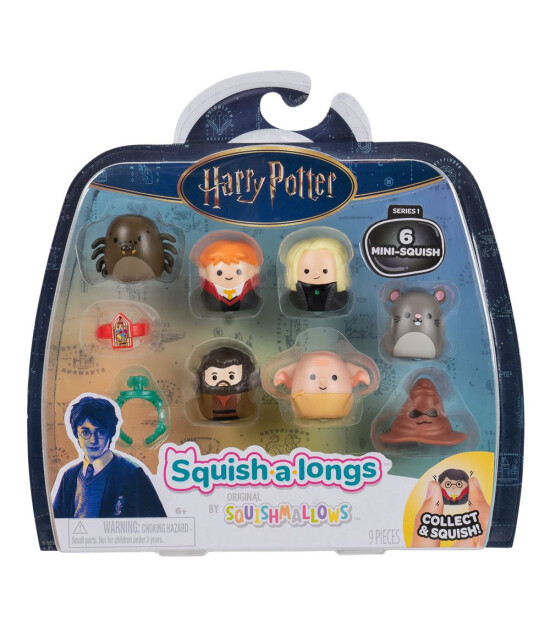 Squishmallows Squish-a-longs Harry Potter 2.Seri Fig&uuml;r Paketi (6 Adet)