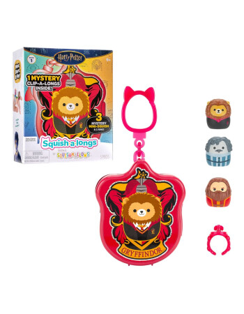 Squishmallows Squish-a-longs Harry Potter 1.Seri &Ccedil;antalı S&uuml;rpriz Paketi