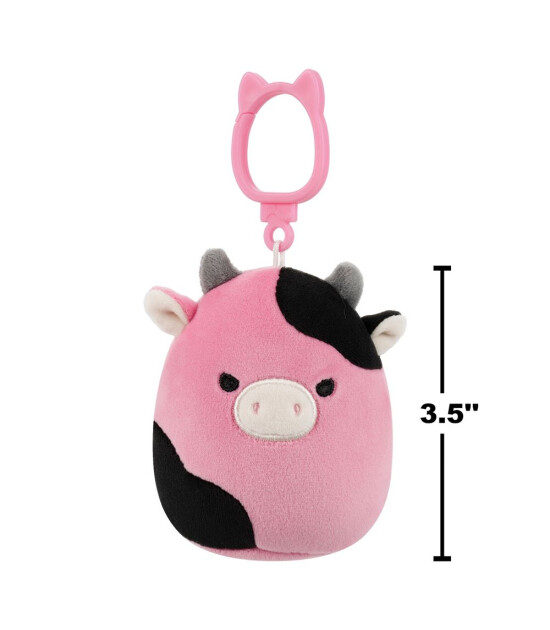 Squishmallows İnek Pollyanna Klipsli (9 cm)