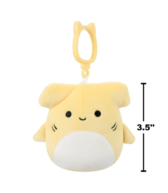 Squishmallows &Ccedil;eki&ccedil; Başlı K&ouml;pekbalığı Terrence Klipsli (9 cm)