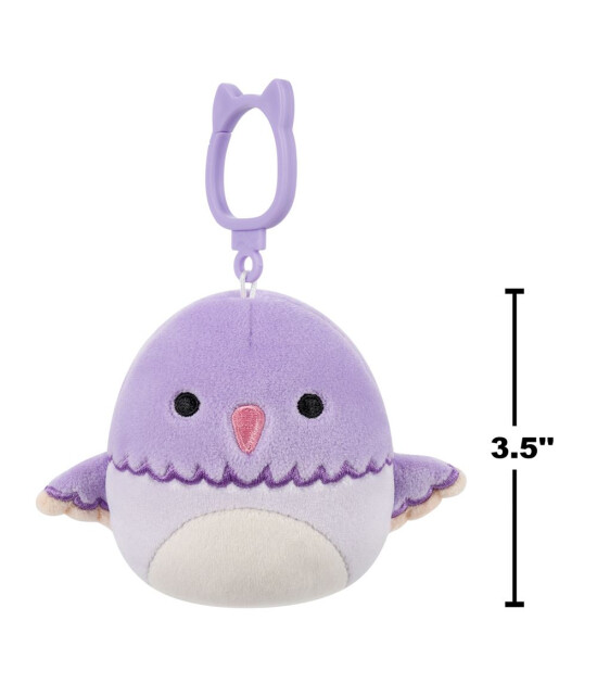 Squishmallows Sinek Kuşu Charmaine Klipsli (9 cm)