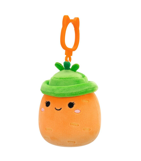 Squishmallows Havuç Caroleena 10 cm Klipsli CP00462