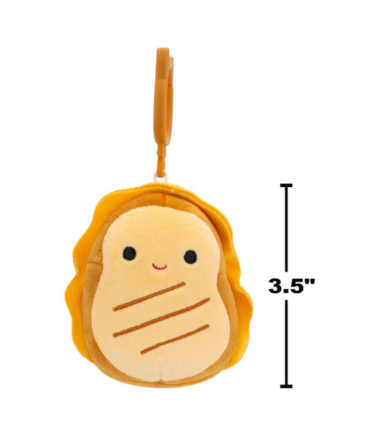 Squishmallows Peynirli Tost Lil Gouda Klipsli (9 cm)