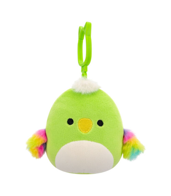 Squishmallows Papağan Wolfe Klipsli (9 cm)