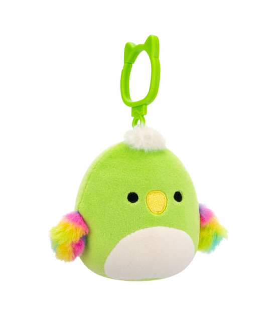 Squishmallows Papağan Wolfe Klipsli (9 cm)