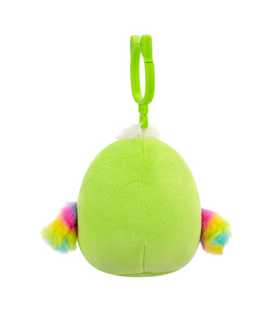 Squishmallows Papağan Wolfe Klipsli (9 cm)