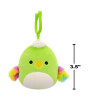 Squishmallows Papağan Wolfe Klipsli (9 cm)