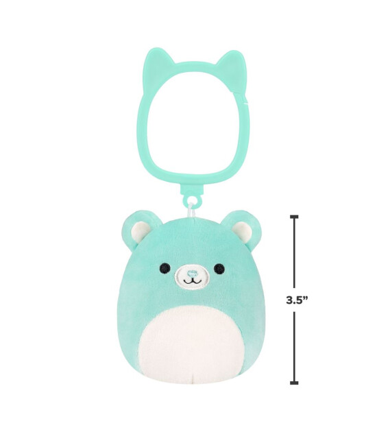 Squishmallows Klipsli - Ayı Belinda (9 cm)