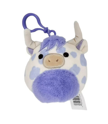 Squishmallows Sığır Conway Klipsli (9 cm)