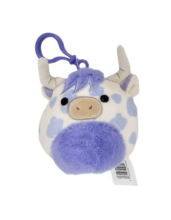 Squishmallows Sığır Conway Klipsli (9 cm)