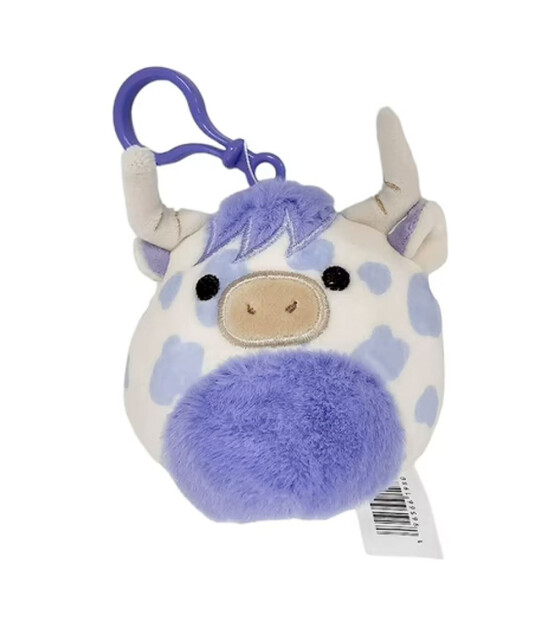 Squishmallows Sığır Conway Klipsli (9 cm)