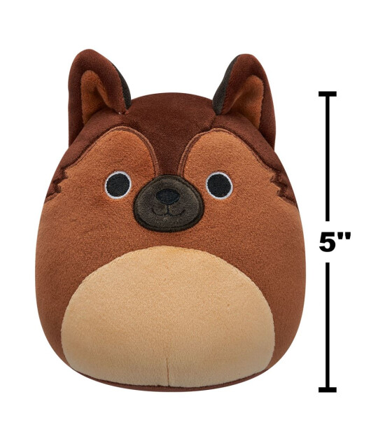 Squishmallows Alman &Ccedil;oban K&ouml;peği Mario (13 cm)