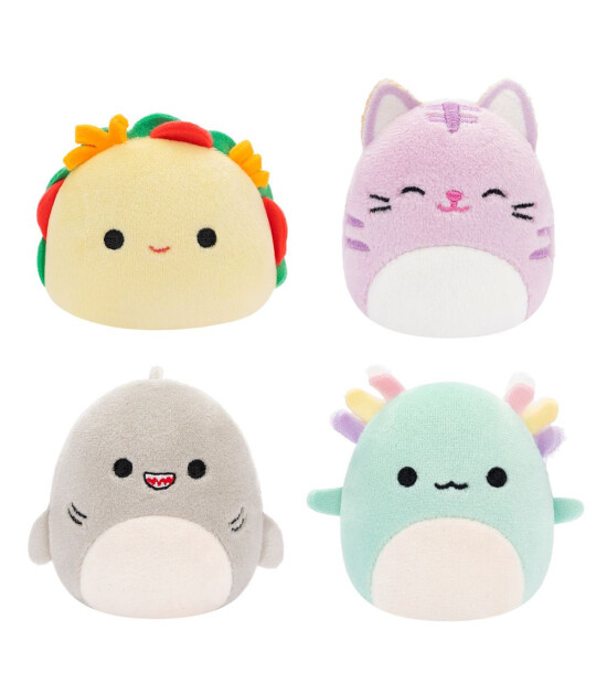Squishmallows Micromallows 1.Seri Fig&uuml;r Paketi (4 Adet)
