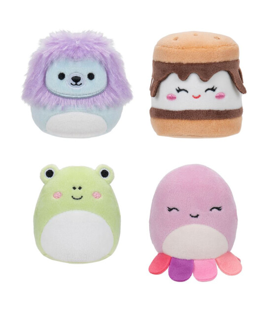 Squishmallows Micromallows 2.Seri Fig&uuml;r Paketi (4 Adet)