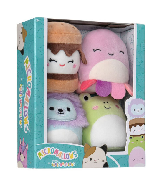 Squishmallows Micromallows 2.Seri Fig&uuml;r Paketi (4 Adet)