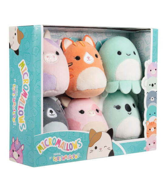 Squishmallows Micromallows Fig&uuml;r Paketi (6 Adet)