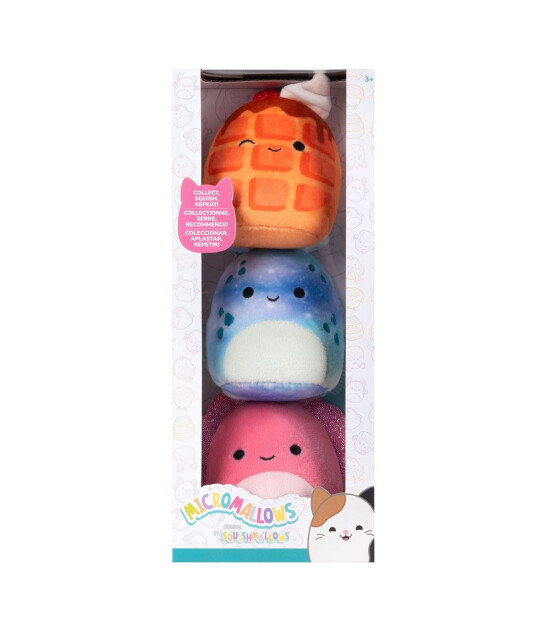 Squishmallows Micromallows Fig&uuml;r Paketi (3 Adet)