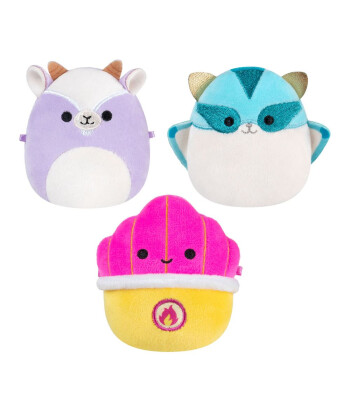 Squishmallows Micromallows Figür Paketi (3 Adet) // Sevimli Hayvanlar