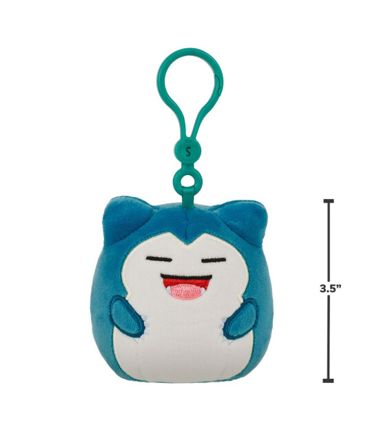 Squishmallows Pokemon Serisi Klipsli - Snorlax (9 cm)