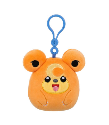 Squishmallows Pokemon Serisi Klipsli - Teddiursa (9 cm)