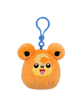 Squishmallows Pokemon Serisi Klipsli - Teddiursa (9 cm)