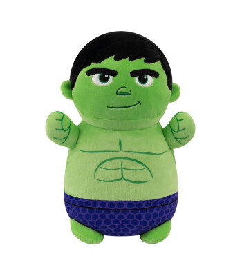 Squishmallows HugMees Pelüş Oyuncak (25 cm) // Hulk