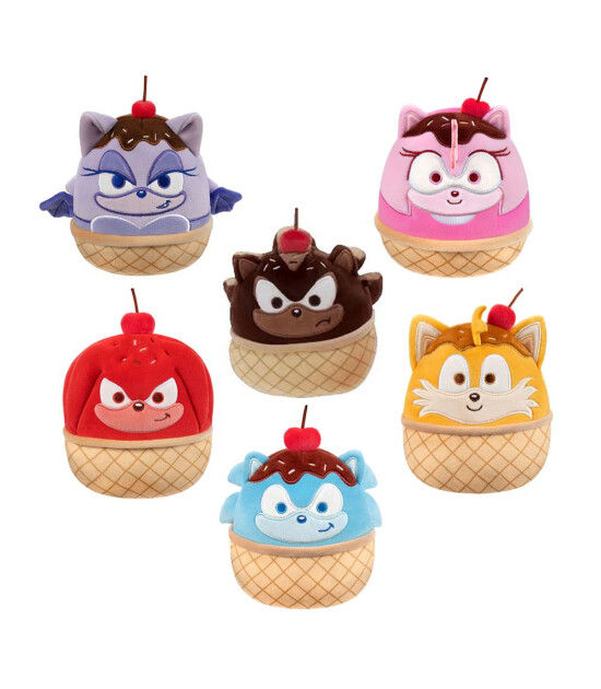 Squishmallows Mystery Squad Sonic Sürpriz Figür 13 cm SG00228