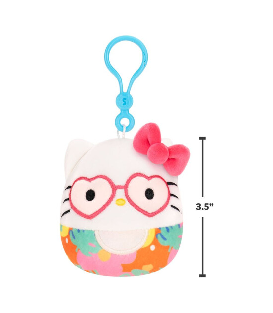 Squishmallows Hello Kitty Serisi Klipsli - Hello Kitty (9 cm)