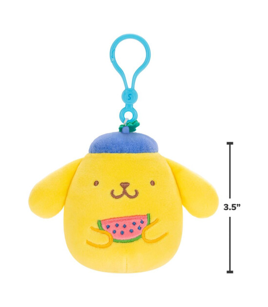 Squishmallows Hello Kitty Serisi Klipsli - Pompompurin (9 cm)