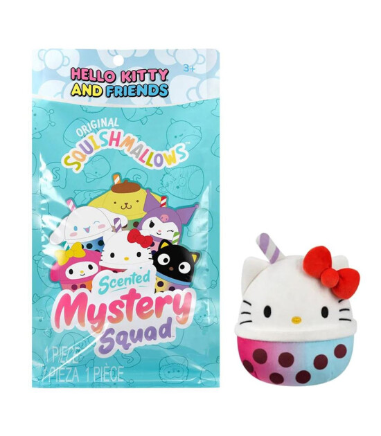 Squishmallows Mystery Squad Hello Kitty Sürpriz Figür 13 cm SN008