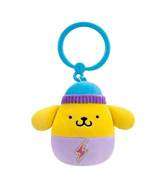 Squishmallows Hello Kitty Serisi Klipsli - Pompompurinn (9 cm)