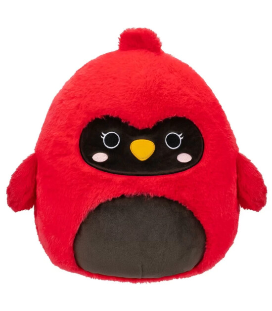 Squishmallows Fuzzamallows Kardinal Kuşu Cazlan (30 cm)
