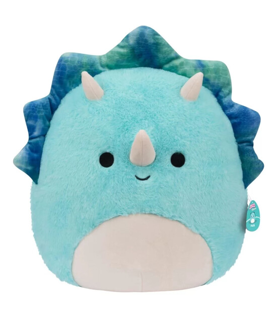 Squishmallows Fuzzamallows Triceratops Malik (30 cm)