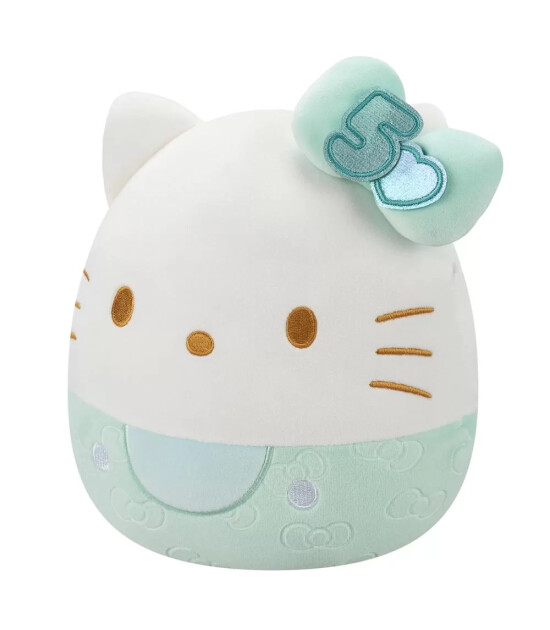 Squishmallows Hello Kitty - Teal Bow (20 cm)