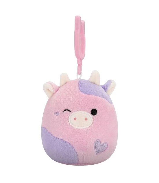 Squishmallows İnek Patty Klipsli (10 cm)