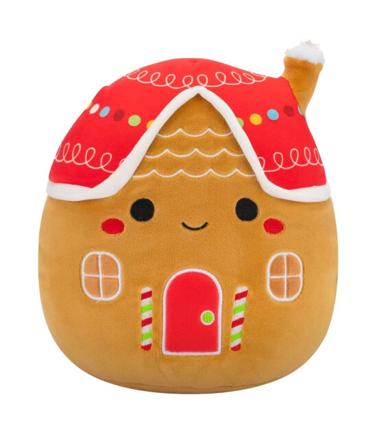 Squishmallows Yılbaşı - Zencefilli Kurabiye Ev Casa (20 cm)
