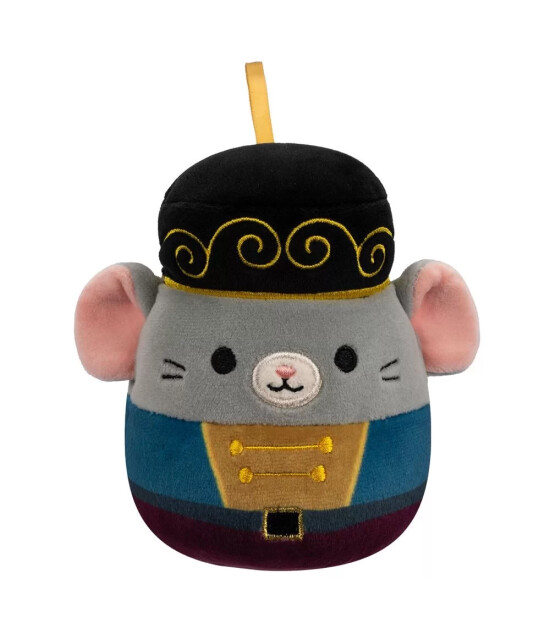 Squishmallows Yılbaşı Süsü - Fındıkkıran Fare Murray (10 cm)